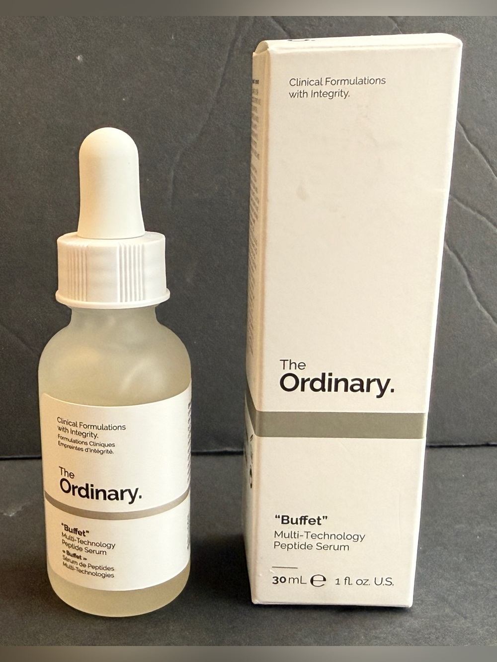 The Ordinary "Buffet" Multi-Technology Peptide Serum 30ml 1 Fl Oz - New In Box